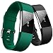 Produktbild Yometome Für Fitbit Charge 2 Armband Original, Weiche TPE Uhrenarmband für Sport und Ersatz Klassisch Armband für Fitbit Charge2