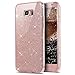 Produktbild Homikon 360 Grad TPU Silikon Hülle Bling Glänzend Glitzer Strass Schutzhülle KomplettDurchsichtige Handyhülle Fullbody Vorne Hinten Rundum Etui Kompatibel mit Samsung Galaxy Note 3 - Rosa