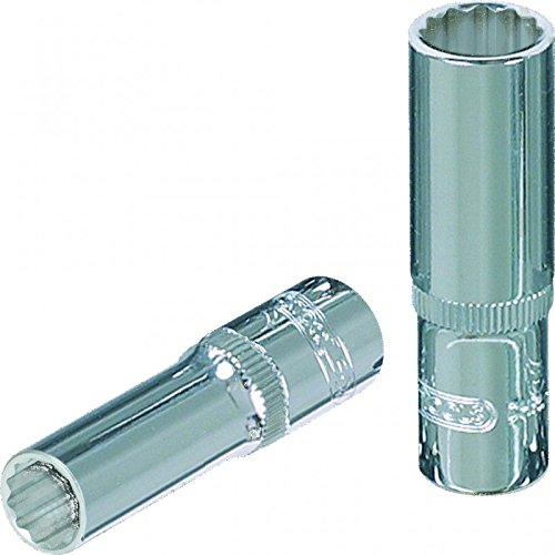 KS Tools 9181418 1/4" CHROMEplus 12-kant Stecknuss, lang, 12 mm