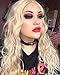 Produktbild Milrüme Perücke Damen Beige Blonde Lang Gewellt Locken Natürlich/Für Frauen Alltag Anime Cosplay Kostümparty Halloween Karneval 016C