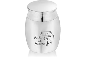GREDSTAR Small Keepsake Urns for Human Ashes Silver Cremation Urns for Ashes Decorative Urns Sharing Funeral Urn Ashes Holder