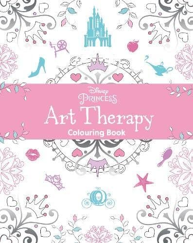 Disney Princess Art Therapy Colouring Book