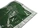 Price comparison product image 2 x 5.4 x 3.6m/ 18 x 12ft Tarpaulin - Green/Silver