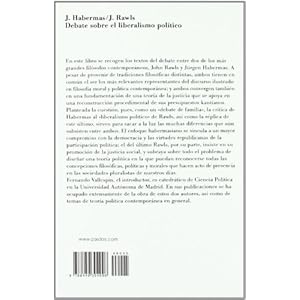 Debate sobre el liberalismo político: Introducción de Fernando Vallespín (Pensamiento Contemporáneo)