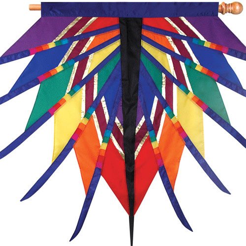 Preisvergleich Produktbild Premier Kites 53202 Progressive Hängendes Banner, ATEN, Rainbow