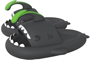 Hoomall Pantoufles De Requin Adulte Été Femme Homme Enfant Shark Cloud Slippers Claquettes Antidérapante Open Toe Slides Chaussures De Piscine Plage Chaussons De Bain Douche Maison