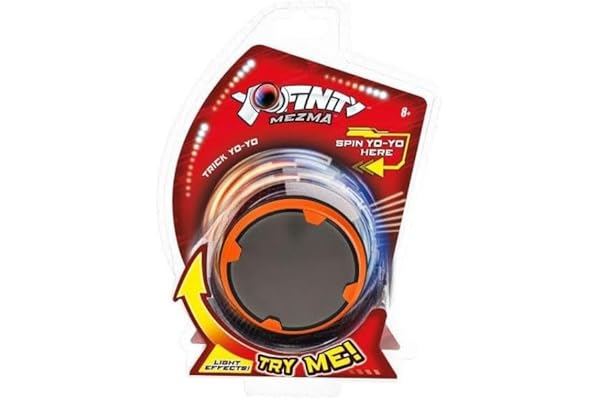 Goliath YoFinity Yo-Yo avec Miroir Infini et lumières colorées (Assortiment Bleu, Vert, Orange)