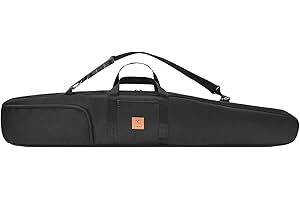 Granori Doppel-Langwaffenfutteral | Hochwertige Waffentasche für 2 Langwaffen/Gewehre bis 130 cm – mit Außentaschen und verstellbarem Tragegurt, abschließbar & gepolstert