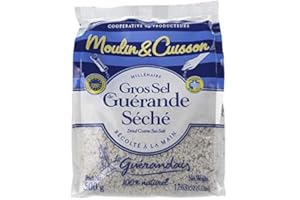 GÉNERIC Gros Sel Séché Spécial Moulin Sachet 500G|Le Guerandais|(Lot De 2)|Best Deal