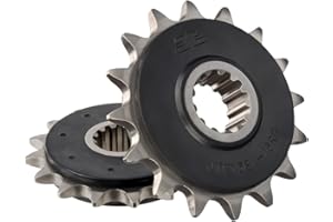 JT SPROCKETS JT JTF1381.16RB Pignone Silenziato 16 Denti Passo 520 Gommato - Diam.Int. 21.7/25