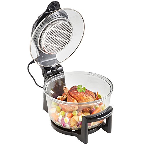 VonShef Halogen Oven Air Fryer with Hinged Lid 12L inludes Full