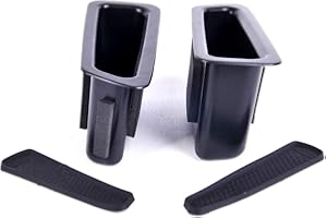 GOFORJUMP ABS Plastic New 2X Front Door Container Armrest Storage Box For V/olvo XC60 2008 2009 2010 2011 2012 2013 2014 2015