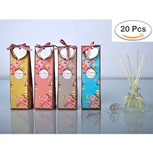 Lote de 20 Ambientadores Vintage Mikado 50 ML – Ambientadores originales Detalles Bodas