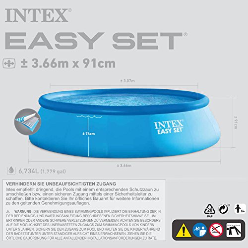 Intex Ø 366 x 91cm Easy Set® Swimming-Pool 28914 - 4