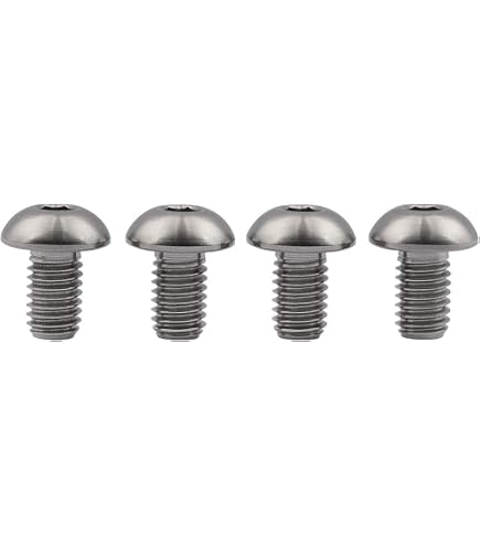 Vis De Cage à Bouteille Vélo 5x12mm - Lot De 4, Acier Inoxydable, Pour Support Bidon Standard - 4