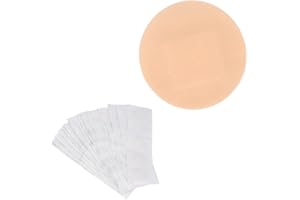 ZYYINI 100 Szt. Plastry Punktowe Odporne na Pranie, Bandaże Oddychające Bandaże Samoprzylepne w Kolorze Skóry do Otworów na Igły