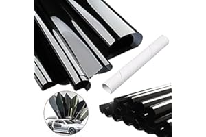 TOTMOX Película de la ventanilla del coche, rollo del tinte de la ventanilla del coche de la privacidad para la mayoría de los coches los 75CM los x 7M, 35% de transmisión de luz