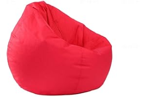 BriskyM Pouf per Bambini e Adulti, Imbottita, Impermeabile, per Interni ed Esterni Sedia da Gioco e Sedia da Giardino, Senza Imbottitura