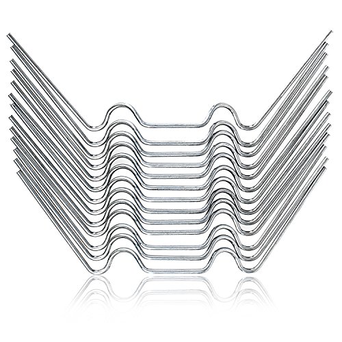 Hochwertige Gewächshausklammern – 50 Premium Glasklammern aus verzinktem Stahl – optimale Befestigungsklammern zum Einsatz für dein Gewächshaus zum Schutz deiner Pflanzen und Gemüse vor jedem Sturm!