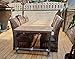Produktbild Cosywood Moderne Tisch Modell Toskana Industriestil Massive Esstisch Gerüst Holz Steigerhout Esstisch Vintage Gartentisch Konferenztisch