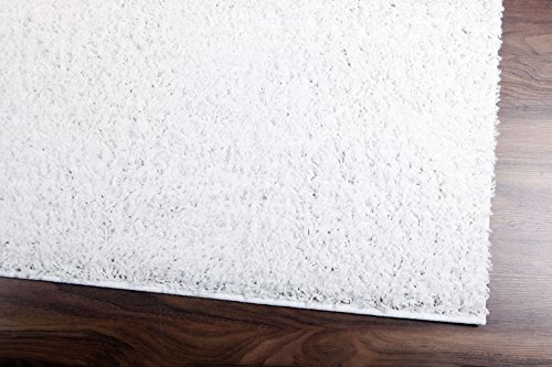 Shaggy Hochflor Langflor Teppich Trend von TaraCarpet weiss 200×290 cm - 3