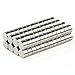 Produktbild OMO 100 Stück Magnete Magnete Neodym N35 rund Zylinder Magnet Innensechskant Edelstahl-Tür des Kühlschrank, Tafel, Mehrzweck-Handwerk, Basteln, Hobby, Büro 8*5mm