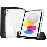 iPad 11. Nesil ile Uyumlu A16 2025 Airbagli Manyetik Ayrılabilen Fuchsia Sliding Tablet Kılıfı