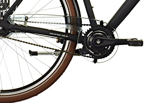 Ortler Rembrandt Herren schwarz matt 2016 Cityrad - 6