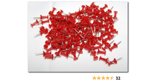 rouge 200 punaises couleur pour tableau liege amazon fr fournitures de bureau rouge 200 punaises couleur pour tableau liege