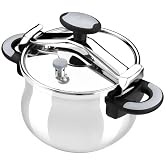 BRA New Star | Bridge Express Pot 11 Litres | Made of 18/10 stainless steel, with 2 pressure safety systems and opening locki
