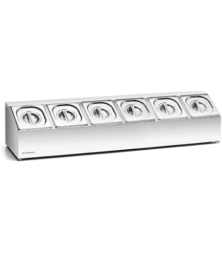 Conteneur Gastronorm GN 1/1 En Acier Inoxydable - 53x32.5x15 Cm - Pour Restauration