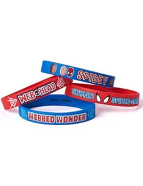 Armbänder „Spiderman“ Kinderparty Geburtstagsparty Spiderman Mitgebsel Deko Spiel Kostüm