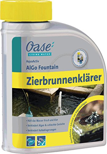 OASE Wasseraufbereiter AquaActiv AlGo Fountain 500 ml, silber