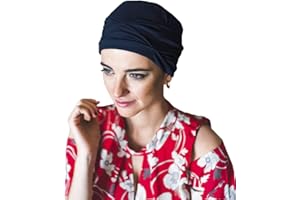 CAREBELL Turbante oncológico y para alopecia MAR en varios tonos · Tejido de Bambú orgánico headwear