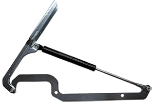 HOOMWELL Pistone a gas 140N adatto per Keter Store it Out Max/Ace/Arc/Prem 1150 XL/Elite Box, pezzo di ricambio per cerniera WLPS, confezione da 1