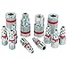 Produktbild PowerMate VX 036–0163 CT Kupplung & Stecker Farbe mit Kit (12piece), industrieller Typ, 1/4 in. NPT,, rot