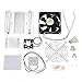 Price comparison product image Kkmoon DIY Thermoelectric Peltier Cooler Cooling System Installation Kit Semiconductor Cooling Device Line Module + Radiator + Cooling Fan + TEC1-12706