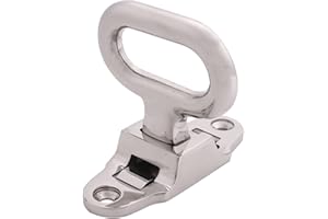 POOSR 108X81Mm rutschfeste 316 Edelstahl Klappmast Schritt Yacht Auto RV Transom Schritt Ausklappen Schritt