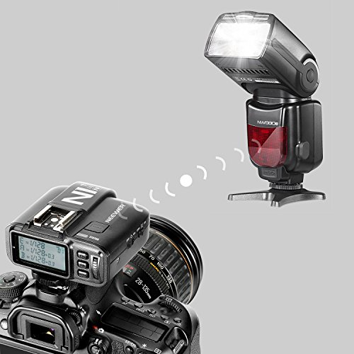 Neewer   N1T-N iTTL 2 4 G 32 canaux sans fil flash  1     metteur   1   Receiver  Pour Nikon DSLR Tels que D7200 D7100 D7000 D5300 D5000  Studio Flash et Flash Speedlite
