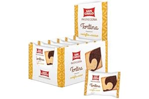 TORTINA al gusto di VANIGLIA e CACAO SAN CARLO - 18pezzi x 50gr