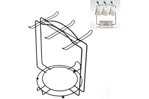 ZYWUOY Soporte multifuncional de acero inoxidable para guardar tazas y platos en la cocina u oficina