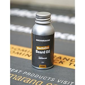 Groomarang Essential Collection Gift Set Beard Comb Moustache Wax 15ml Beard Oil 30ml - Image 5