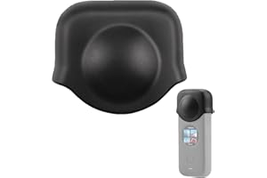 BIKING Tapa Protectora de cámara de Lente de Silicona, Tapa de protección de Lente Protector de Cubierta de Lente de Repuesto Compatible con la cámara Insta360 One X2