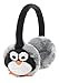 Price comparison product image KitSound Audio Earmuffs for iPod, iPhone, iPad, MP3 and Smartphone - Penguin