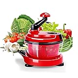 [Merkmale] Merkmale Dieser handgekurbelte Aktenvernichter verfügt über einen rutschfesten Saugfuß, über den der Griff frei schwingen kann. Die luftdichte Abdeckung macht das Lebensmittelmaterial im Behälter sauber und frisch, da es wasser- und staubdicht ist.