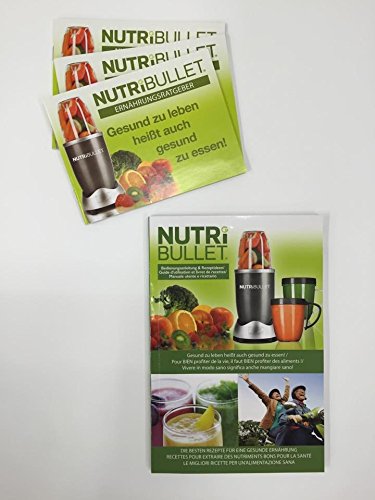 NUTRiBULLET Deutschland – Nährstoff Set – Universalzerkleinerer mit Zubehör – Sonderedition inkl. GRATIS Rezeptbuch - 4
