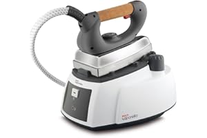 Polti Vaporella 505 Pro Steam Generator Iron with Boiler, 3.5 Bar, 0.9 L Tank, Cork Handle