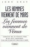Les hommes viennent de Mars et les femmes de Vénus