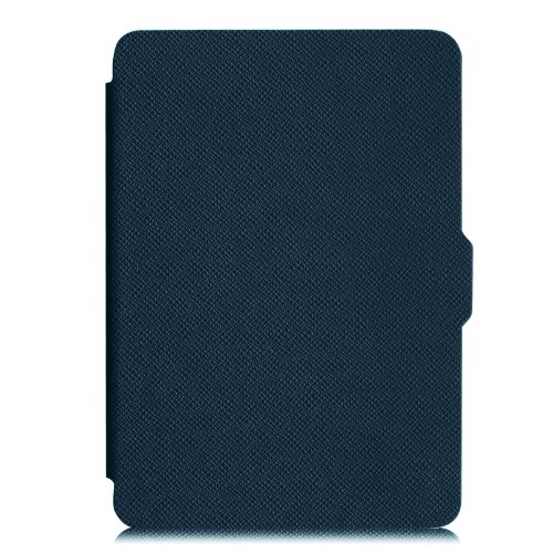Fintie Kindle Paperwhite Hülle – Die dünnste und leichteste Smartshell Case Schutzhülle Tasche mit auto Sleep / Wake für den neuen Kindle Paperwhite 2016 (mit 300 ppi-Display, 6 Zoll, und integrierter Beleuchtung) und alle Modelle von 2012, 2013, 2014, 2015, Marineblau - 2