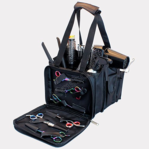 BLACK Hairdressing Tool Bag Carry Case Perfect for Hairdresser/Barber/Salon Accessories Storage/Session